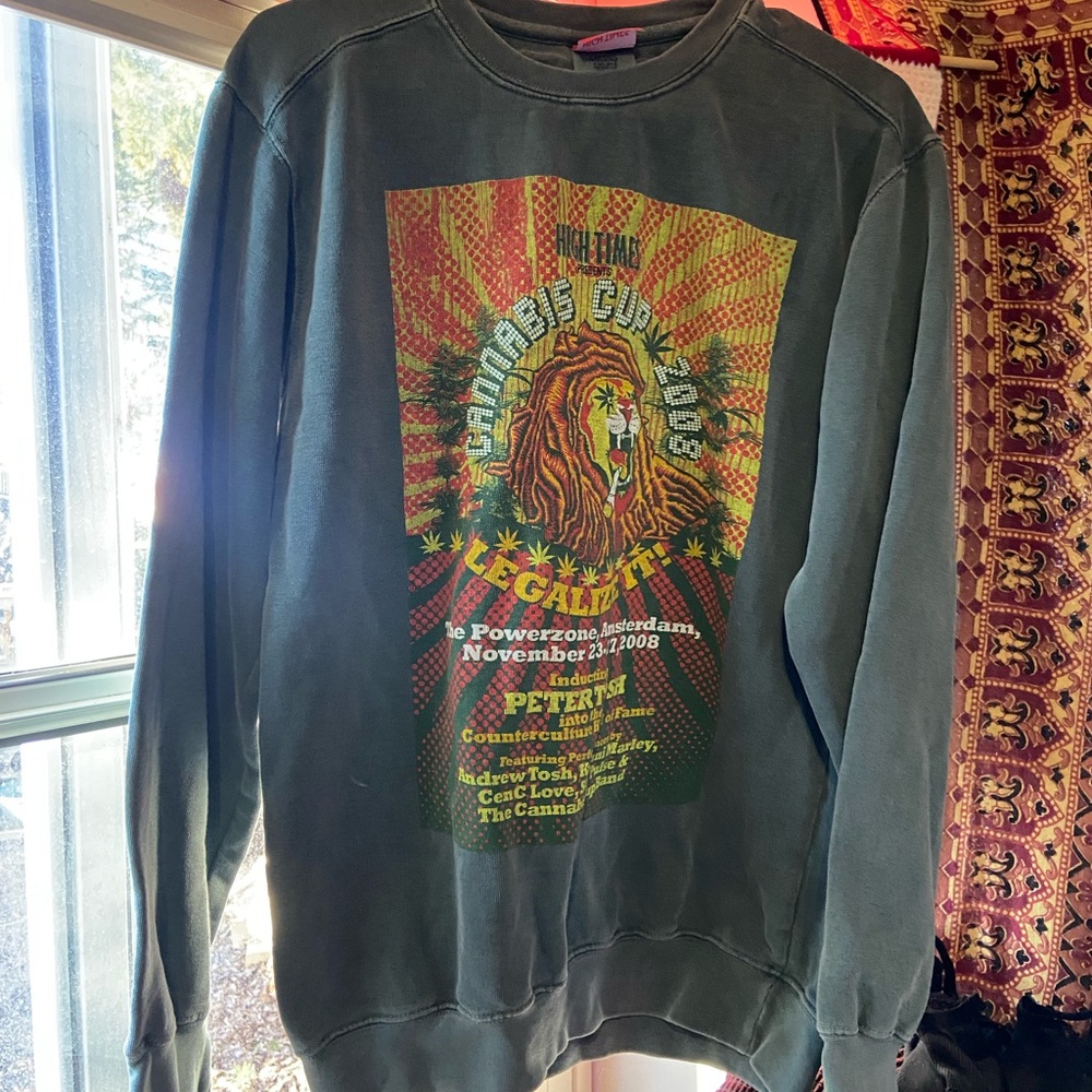 Green Cannabis Cup 2008 Sweatshirt